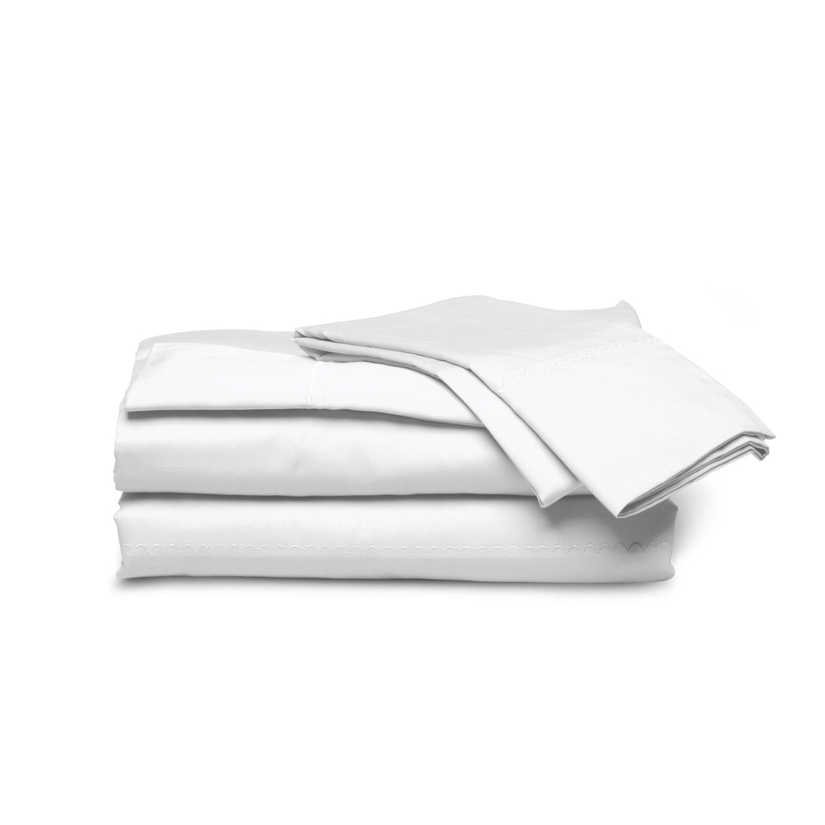 Kingsdown — Client Img WebCollection WeightlessCotton SheetSet Purecare White 1 1