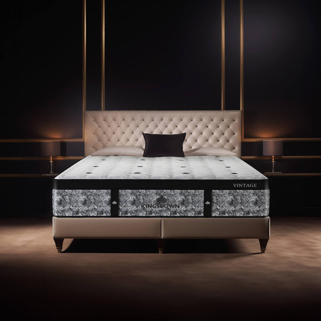 Kingsdown Vintage Collection mattress in a bedroom
